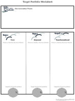 Target portfolio worksheet